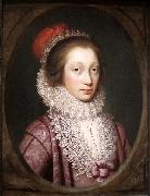 Janssens van Ceulen Portrait of a Woman oil painting artist